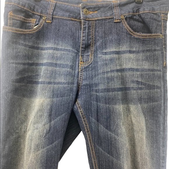 California Vintage Mom Jeans Distressed Raw Edge Women SZ 12 Casual Faded - Picture 7 of 16